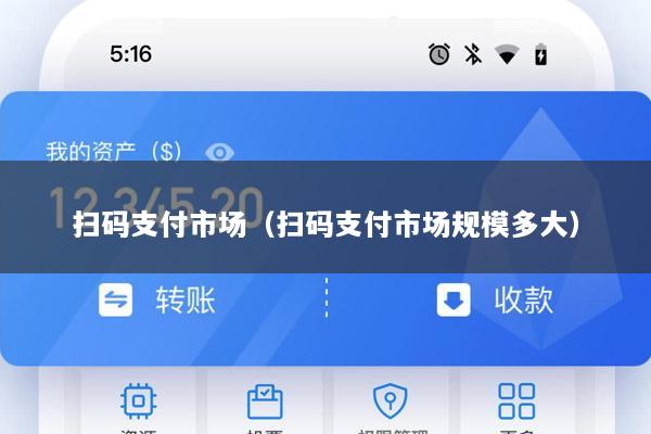 扫码支付市场(扫码支付市场规模多大)