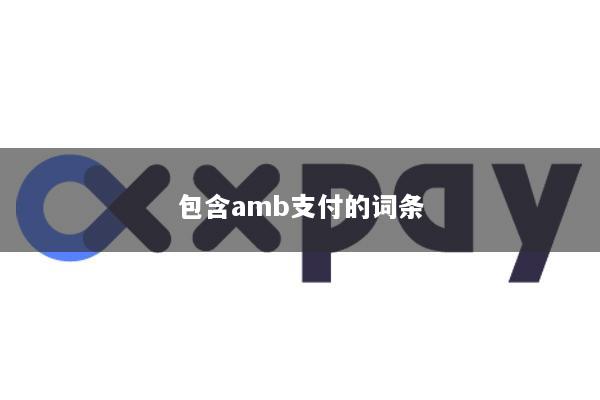 包含amb支付的词条