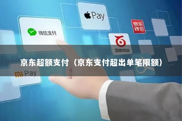 京东超额支付(京东支付超出单笔限额)
