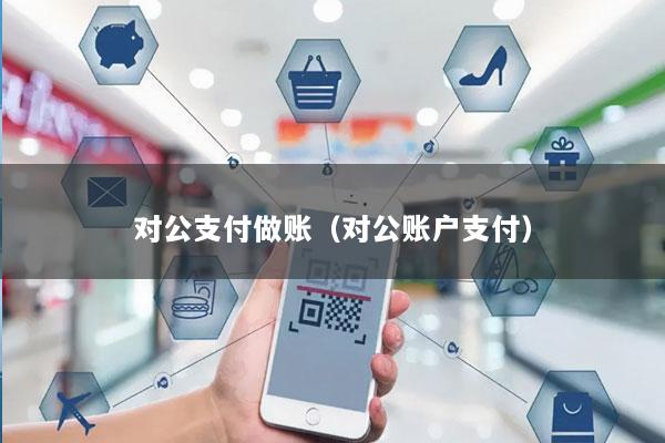 对公支付做账(对公账户支付)