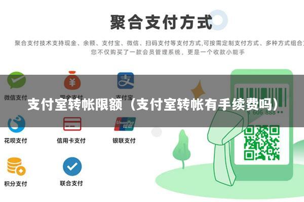 支付室转帐限额(支付室转帐有手续费吗)