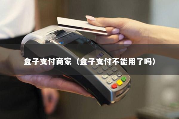 盒子支付商家(盒子支付不能用了吗)