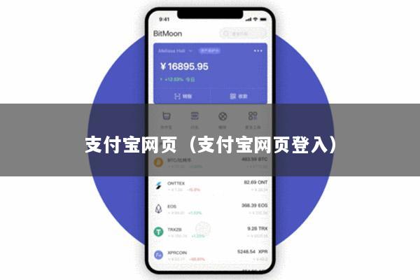 支付宝网页(支付宝网页登入)